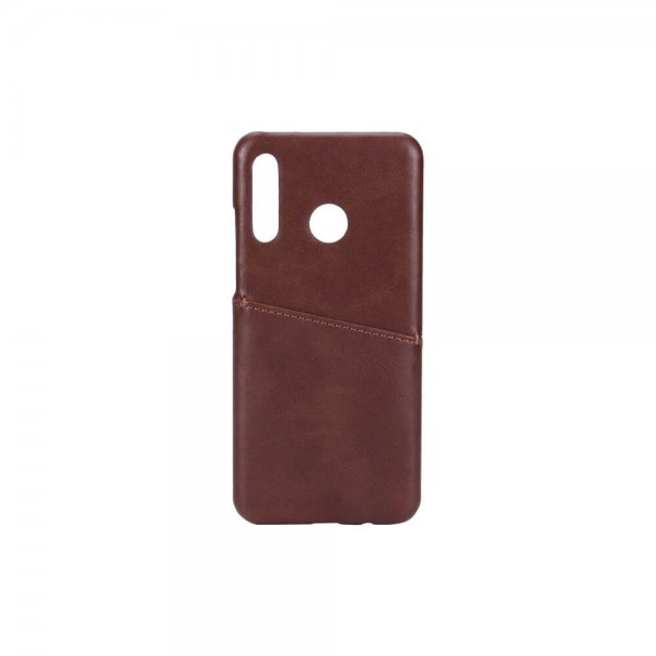 Huawei P30 Lite Case with a Card Slot Brown