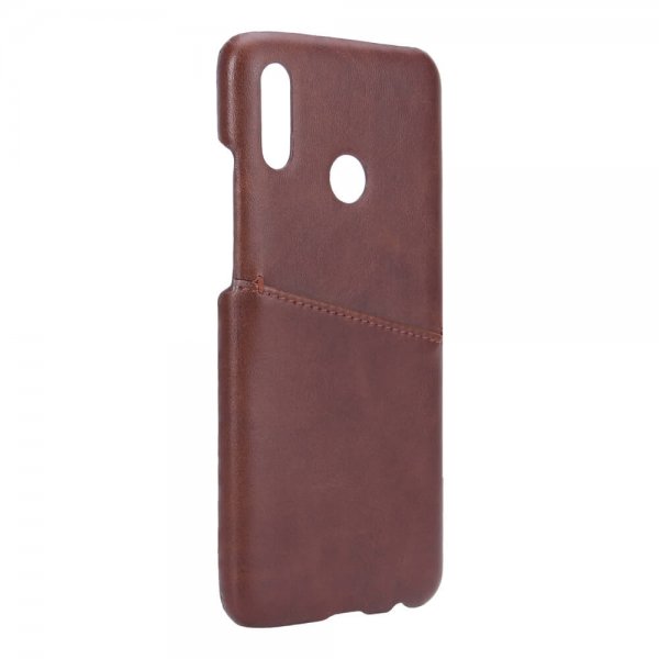 Huawei P Smart 2019 Case with a Card Slot Brown