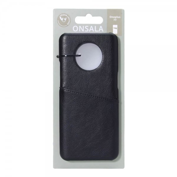 OnePlus 7T Case with a Card Slot Black