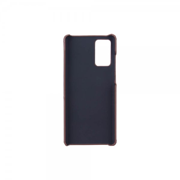 Samsung Galaxy Note 20 Case with a Card Slot Brown