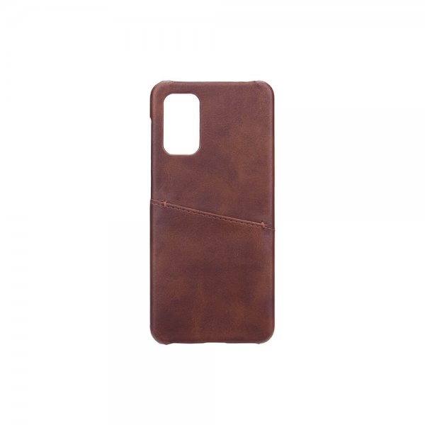 Samsung Galaxy A32 5G Case with a Card Slot Brown