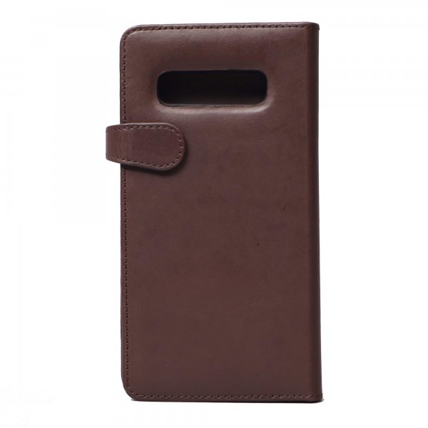 Samsung Galaxy S10 Plus Cover 2in1 Magnet Case Brown
