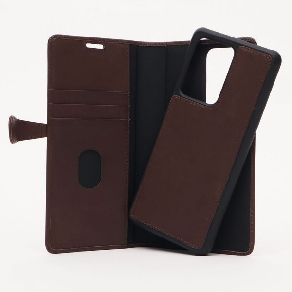 Samsung Galaxy S20 Ultra Cover 2in1 Magnet Case Brown