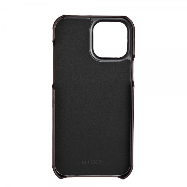 iPhone 13 Pro Max Case Backcover with Card Slot Brown