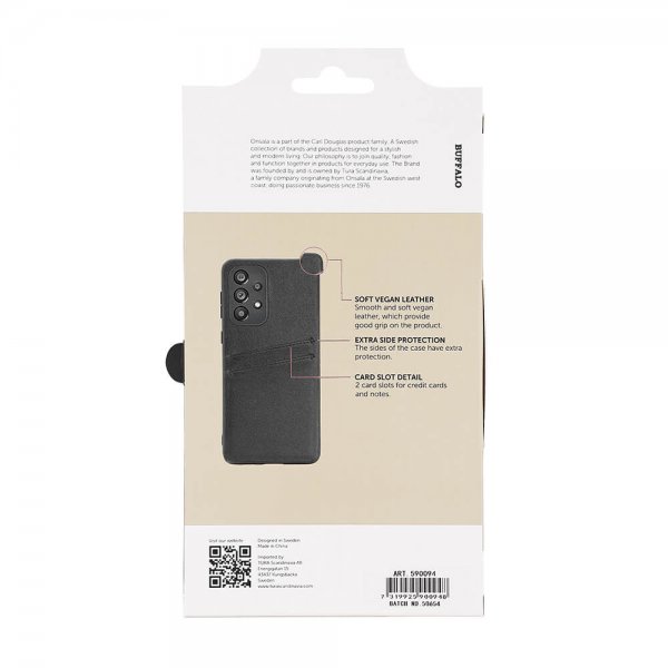 Samsung Galaxy A33 5G Case Backcover with Card Slots Black