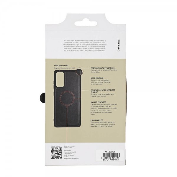 Samsung Galaxy S23 FE Cover 2-in-1 Detachable Wallet Black