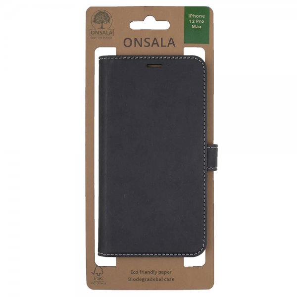 iPhone 12 Pro Max Cover ECO Black