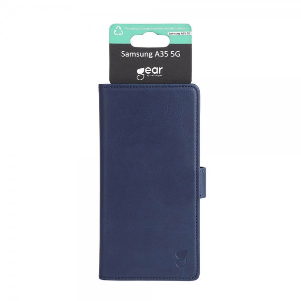 Samsung Galaxy A35 Cover 3 Card slots Blue