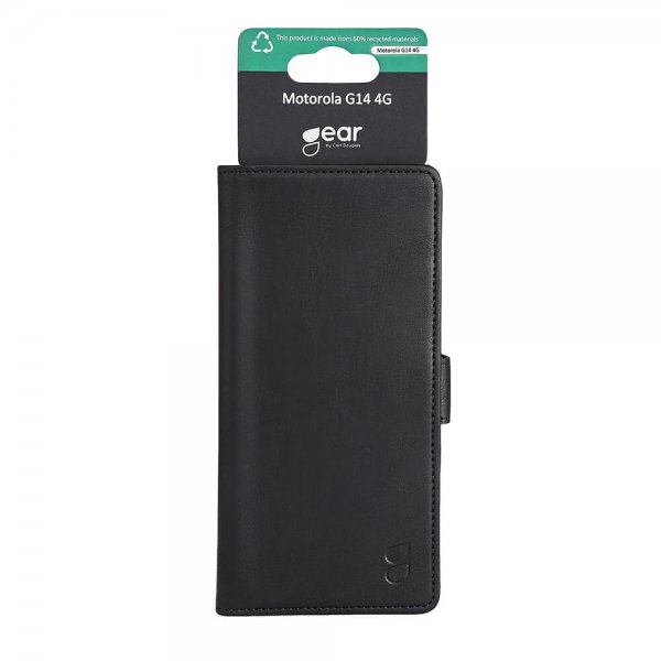 Motorola Moto G14 Cover 3 Card slots Black