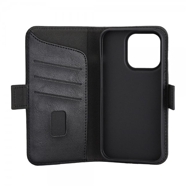 iPhone 15 Pro Cover 3 Card Slots MagSeries Black