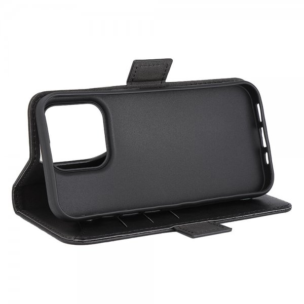 iPhone 15 Pro Cover 3 Card Slots MagSeries Black