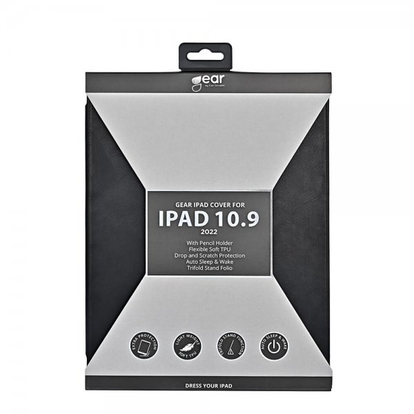 iPad 10.9 (gen 10)/iPad 11 (A16) Cover Pen Holder Black