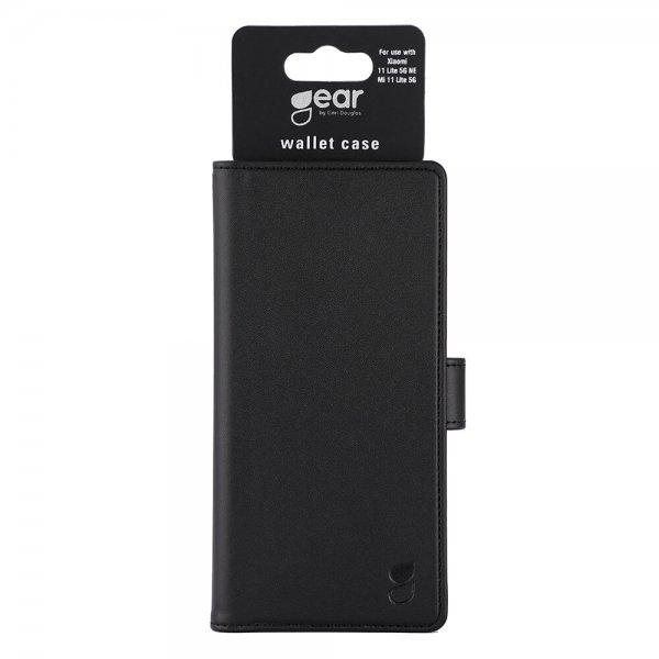 Xiaomi Mi 11 Lite Cover 3 Card slots Black