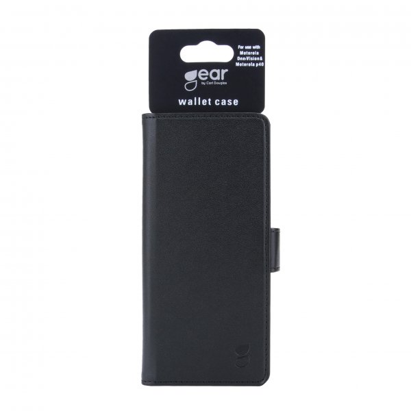 Motorola One Vision Cover 3 Card slots Black