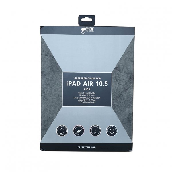 iPad Air 2019 (gen 3) Cover Trifold Stand Folio Grey