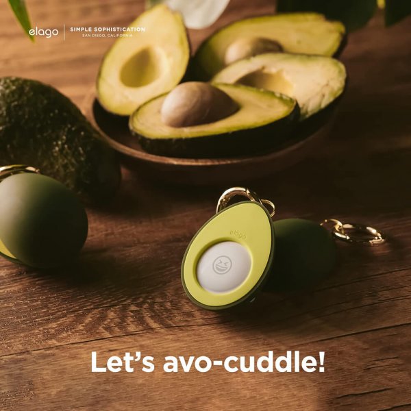 Case for AirTag Avocado