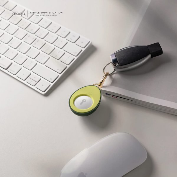Case for AirTag Avocado