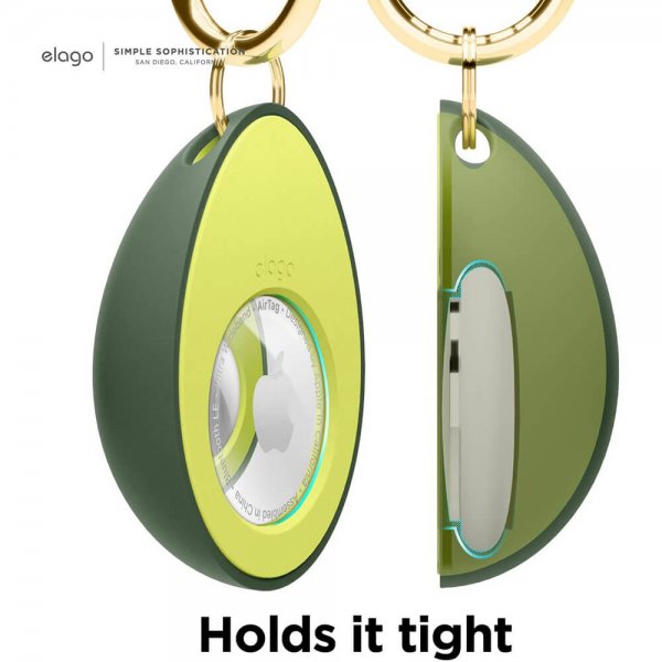 Case for AirTag Avocado