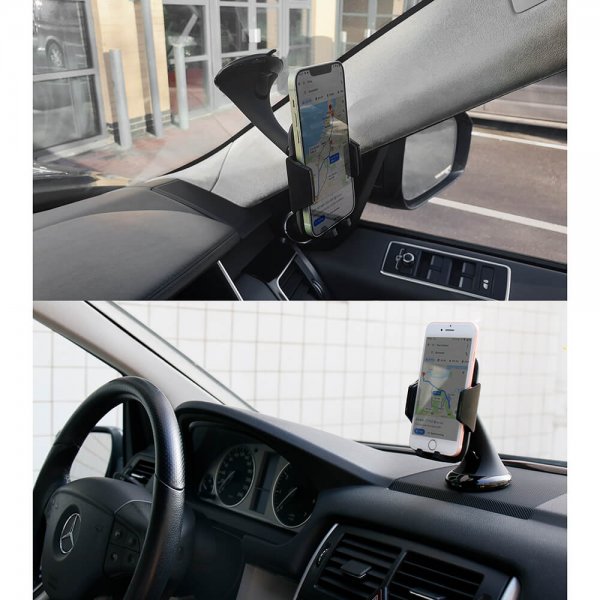 Phone Holder with Suction Cup Mount