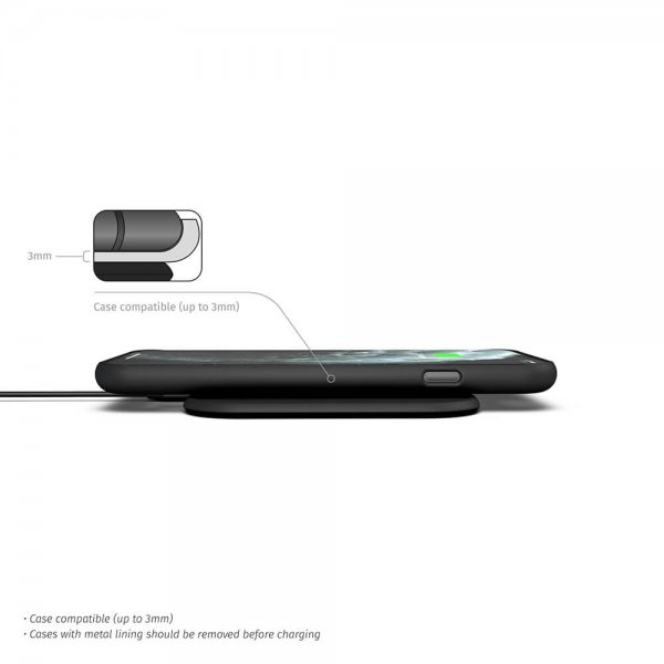 Single Fast Wireless Charger Slim-line