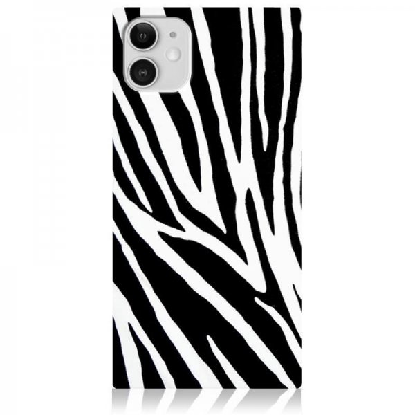iPhone 11 Case Square Case Zebra