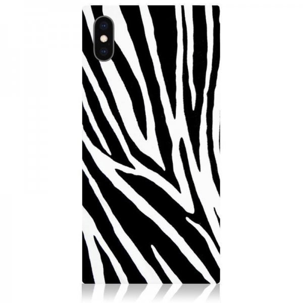 iPhone Xs Max Case Square Case Zebra