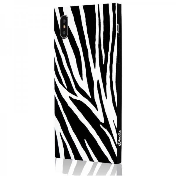 iPhone Xs Max Case Square Case Zebra