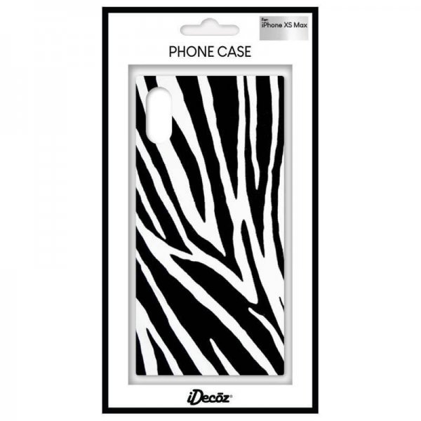 iPhone Xs Max Case Square Case Zebra