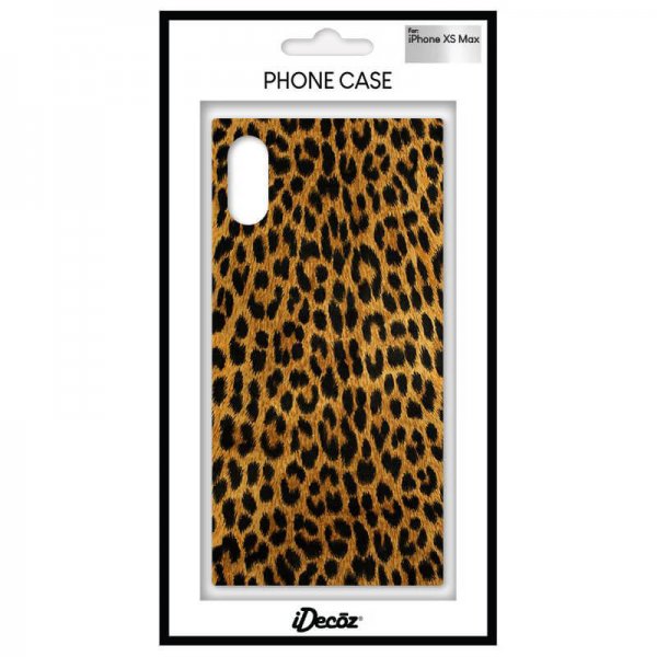 iPhone Xs Max Case Square Case Leopard