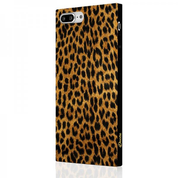 iPhone 7 Plus/iPhone 8 Plus Case Square Case Leopard