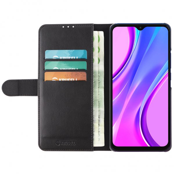 Xiaomi Redmi 9 Case PhoneWallet Black