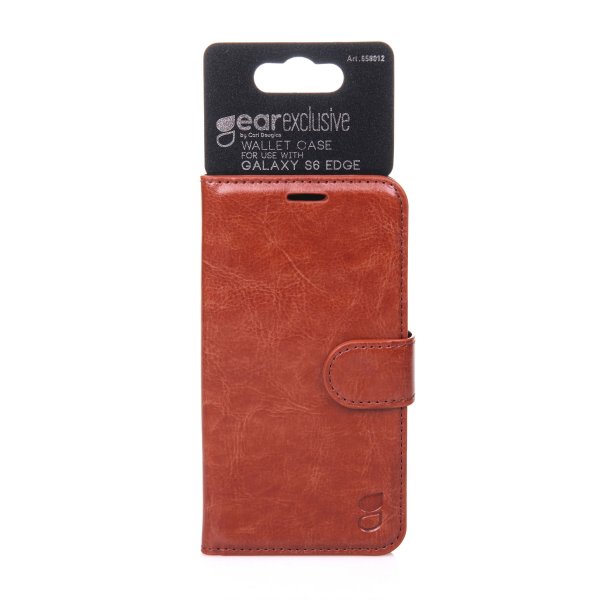 Samsung Galaxy S6 Edge Cover Exclusive Brown