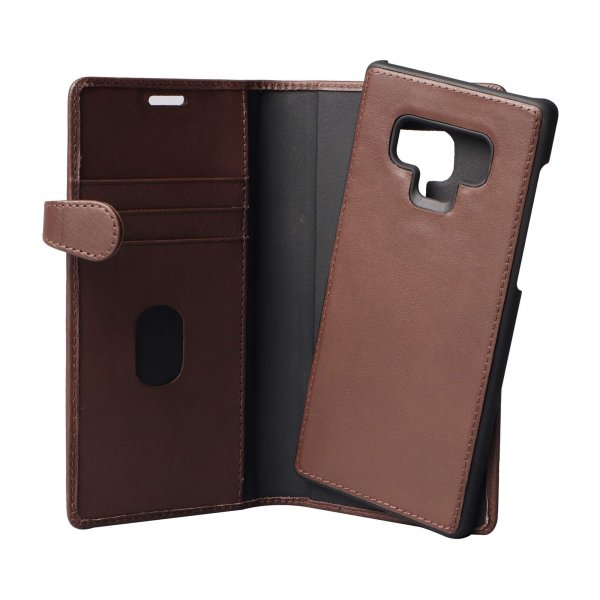 Samsung Galaxy Note 9 Cover 2in1 Magnet Case Brown