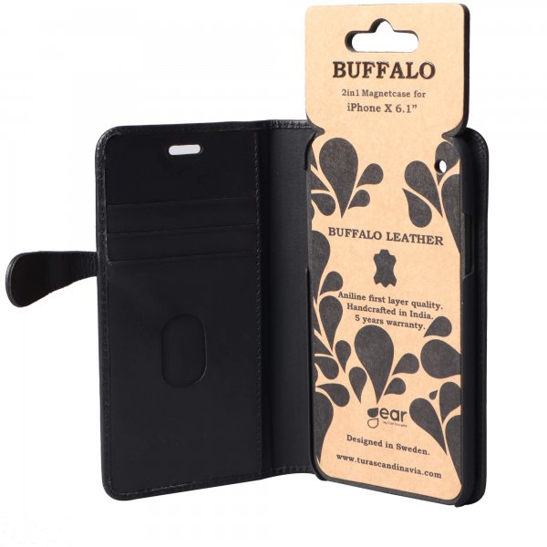 iPhone Xr Cover 2in1 Magnet Case Black