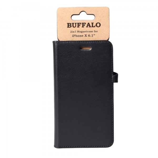 iPhone Xr Cover 2in1 Magnet Case Black