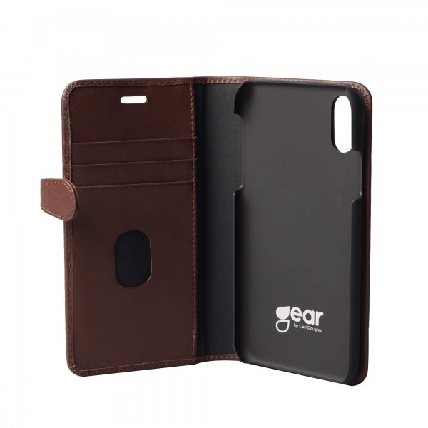 iPhone Xr Cover 2in1 Magnet Case Brown