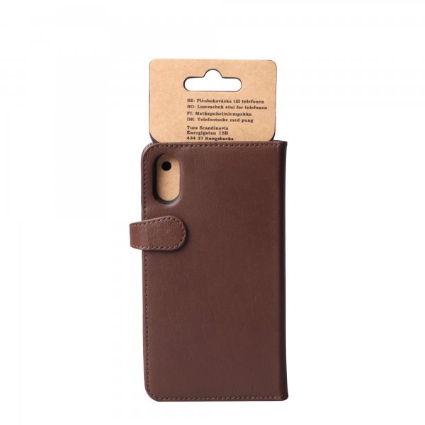 iPhone Xr Cover 2in1 Magnet Case Brown
