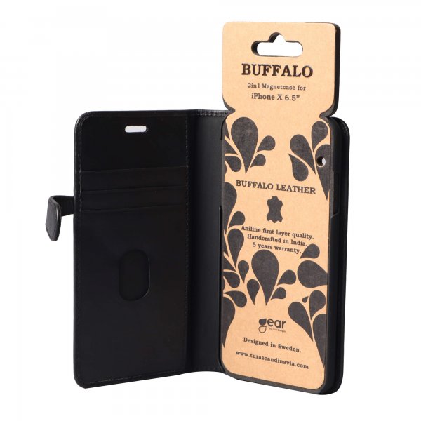iPhone Xs Max Cover 2in1 Magnet Case Black