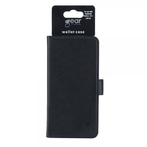 Samsung Galaxy J4 Plus Cover 3 Card slots Black