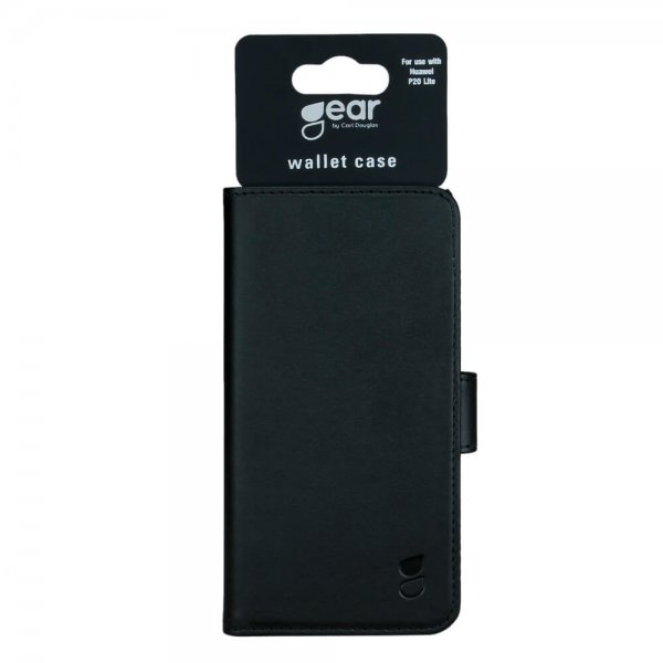 Huawei P20 Lite Cover 3 Card slots Black