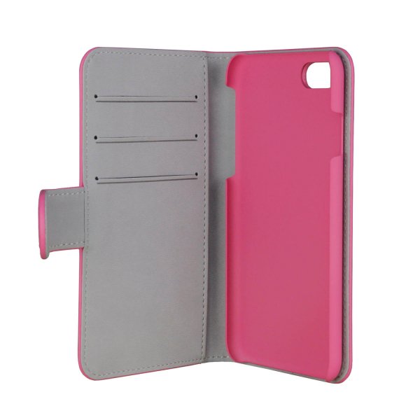 iPhone 6/6S Plus/iPhone 7 Plus/iPhone 8 Plus Cover 3 Card slots Pink