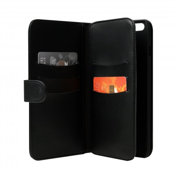 iPhone 6/6S Plus Cover 7 Card Slots Black
