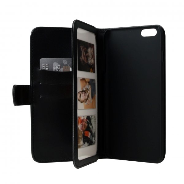 iPhone 6/6S Plus Cover 7 Card Slots Black