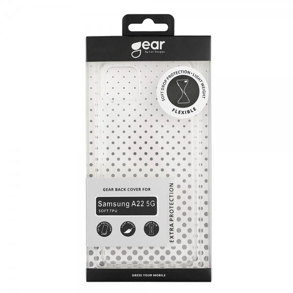 Samsung Galaxy A22 5G Case Transparent TPU Transparent
