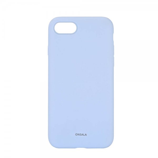 iPhone 6/6S/7/8/SE Case Silicone Light Blue