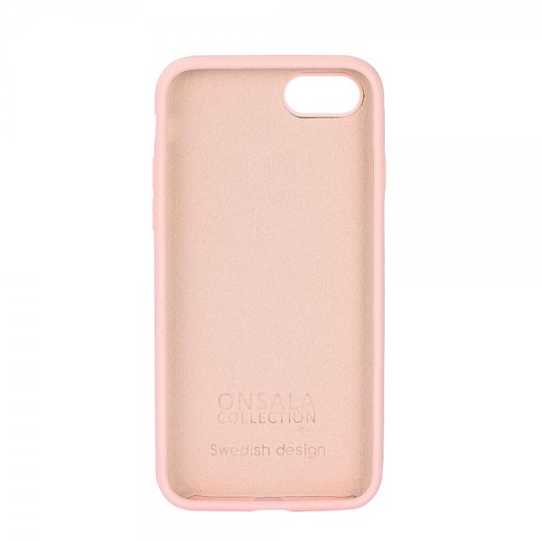 iPhone 6/6S/7/8/SE Case Silicone Chalk Pink