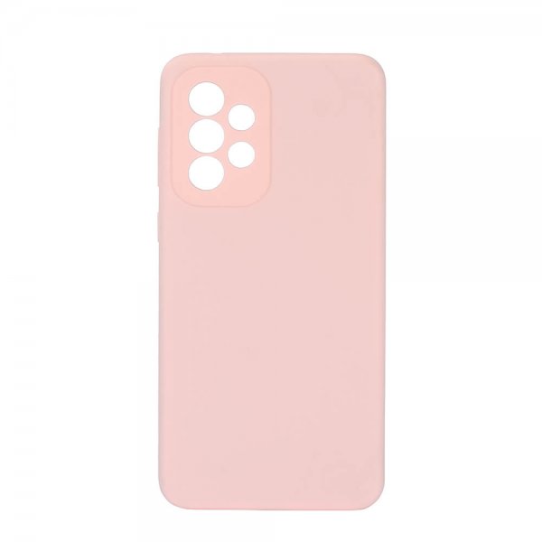 Samsung Galaxy A03 Case Silicone Chalk Pink
