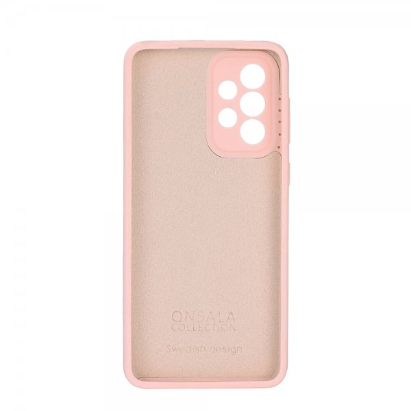 Samsung Galaxy A03 Case Silicone Chalk Pink