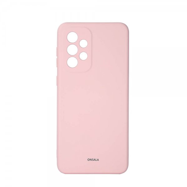 Samsung Galaxy A33 5G Case Silicone Chalk Pink
