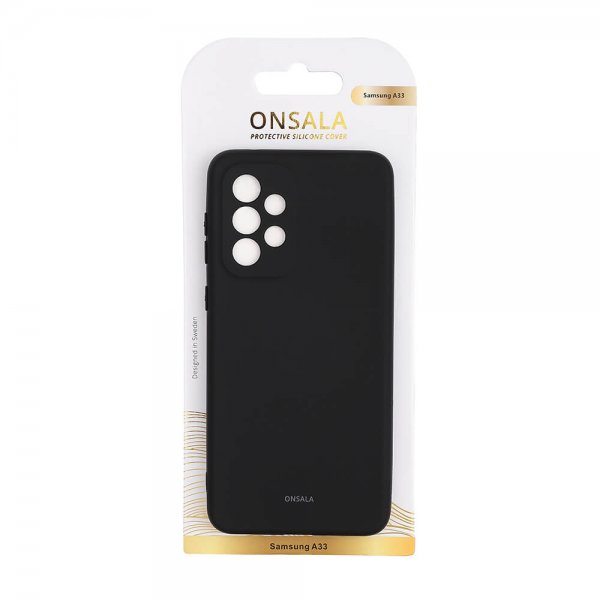 Samsung Galaxy A33 5G Case Silicone Black